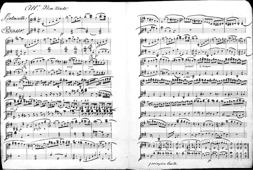 
	Charles-Nicolas Baudiot, déchiffrage pour violoncelle 1829 – Archives nationales (France), cote AJ37/203/4.