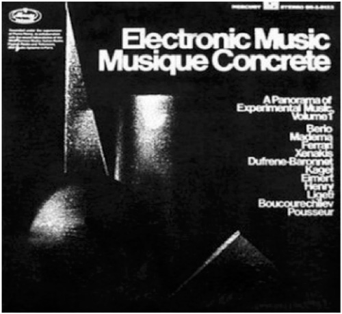 
	Panorama discographique de musique expérimentale (musiques « antagonistes » : concrète et électronique) à l’aube des années 1960 – Disque 33 tours Mercury
