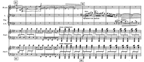 
	Casella, Italia, partition d’orchestre, p. 20.
