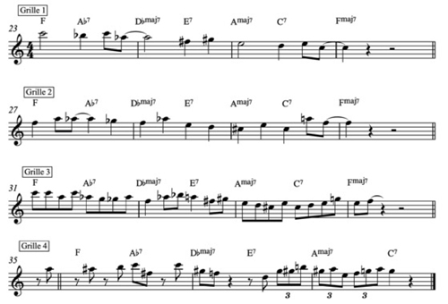 
	Solo de John Coltrane dans 26-2 (1960).