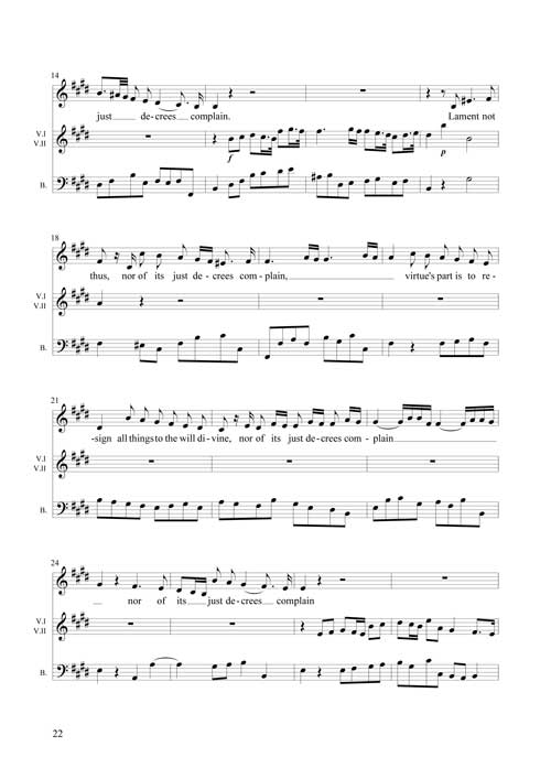 
	Georg Friedrich Handel, Belshazzar, Aria « Lament not thus, o Queen », version remaniée (sans dal segno). Édition Pascal Duc / Les Arts florissants.