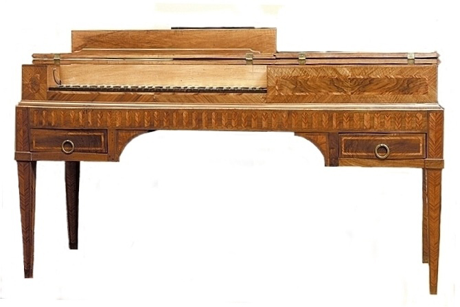 
	Pianoforte Christian Baumann, Deux-Ponts, 1782, collection privée.